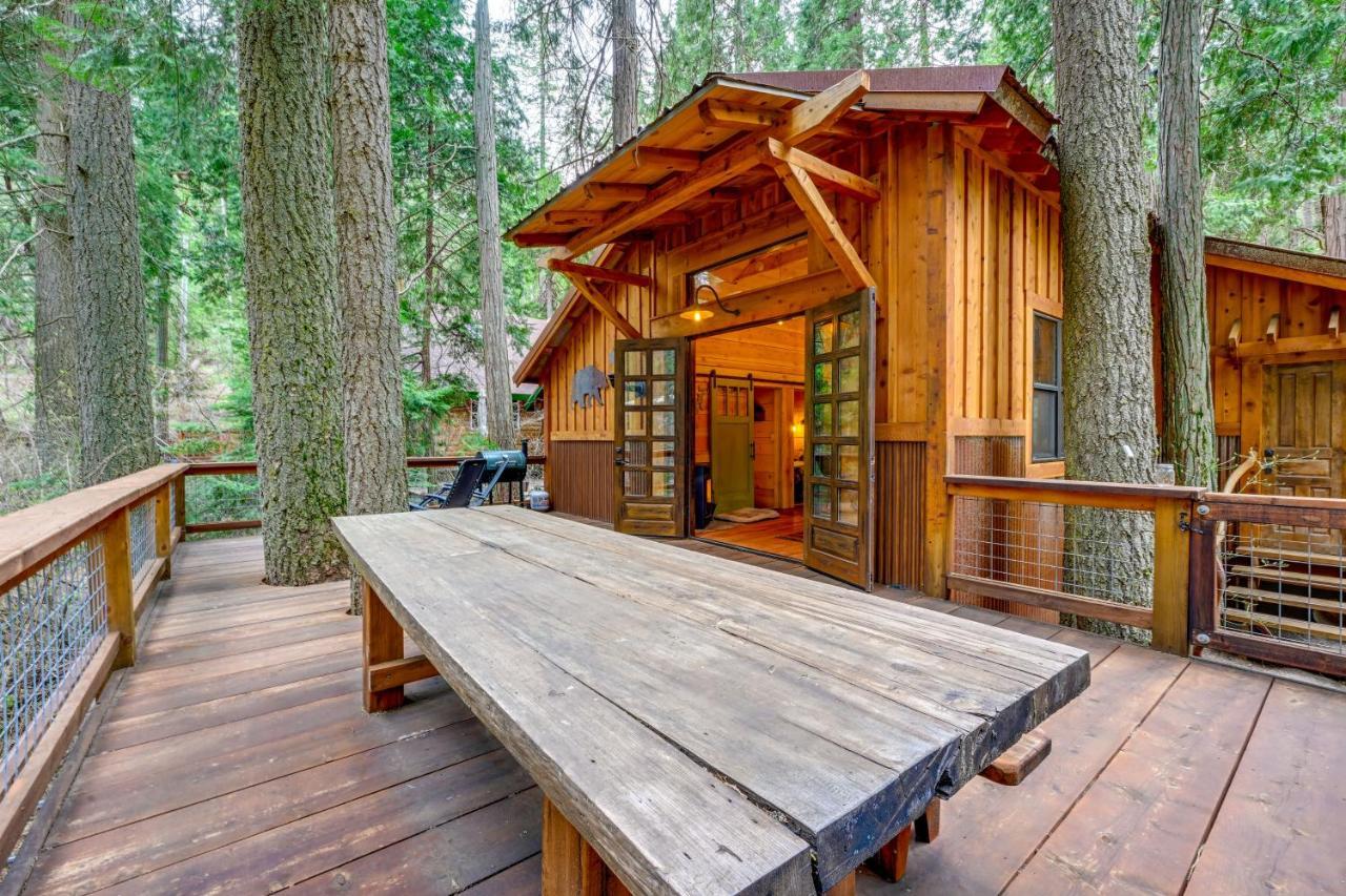 Enchanting Creekside Cabin Near Kings Canyon Park! Badger Exterior photo